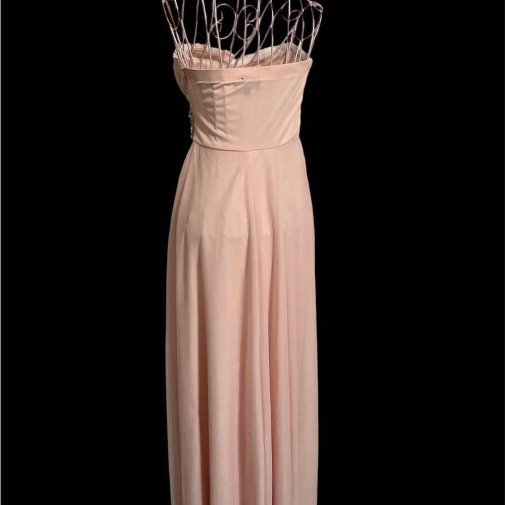 Elegant MICHELLE Strapless Gown - Size 3 - Picture 3 of 9